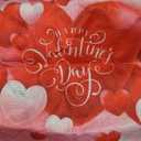 Valentine Garden Flag,8 Lighting Modes LED Flag Valentine Flag 12.5 x 18 Inch House Flags for Yard Decoration