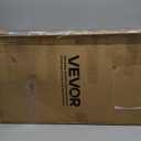 VEVOR Baby Changing Table, Foldable Diaper Change Station with Side Basket, Adjustable Height Changing Table with Lockable Wheels, Multi-Functional Nursery Storage Organizer, Light Gray