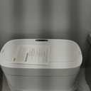 JUDRDO Small Trash Can for Bathroom, 3.5 Gallon Automatic Touchless Trash Can with Lid,Motion Sensor Slim Garbage Can Waterproof Trash Bin Waste Basket for Bedroom, Kitchen