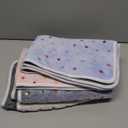 Reginary 4 Pcs Waterproof Guinea Pig Blankets Washable Small Animal Fleece Bedding Absorbent Guinea Pig Cage Liners Reusable Pet Pee Pad Sleep Mat for Hamster Ferret(Colorful Dot,24 x 16 Inch)