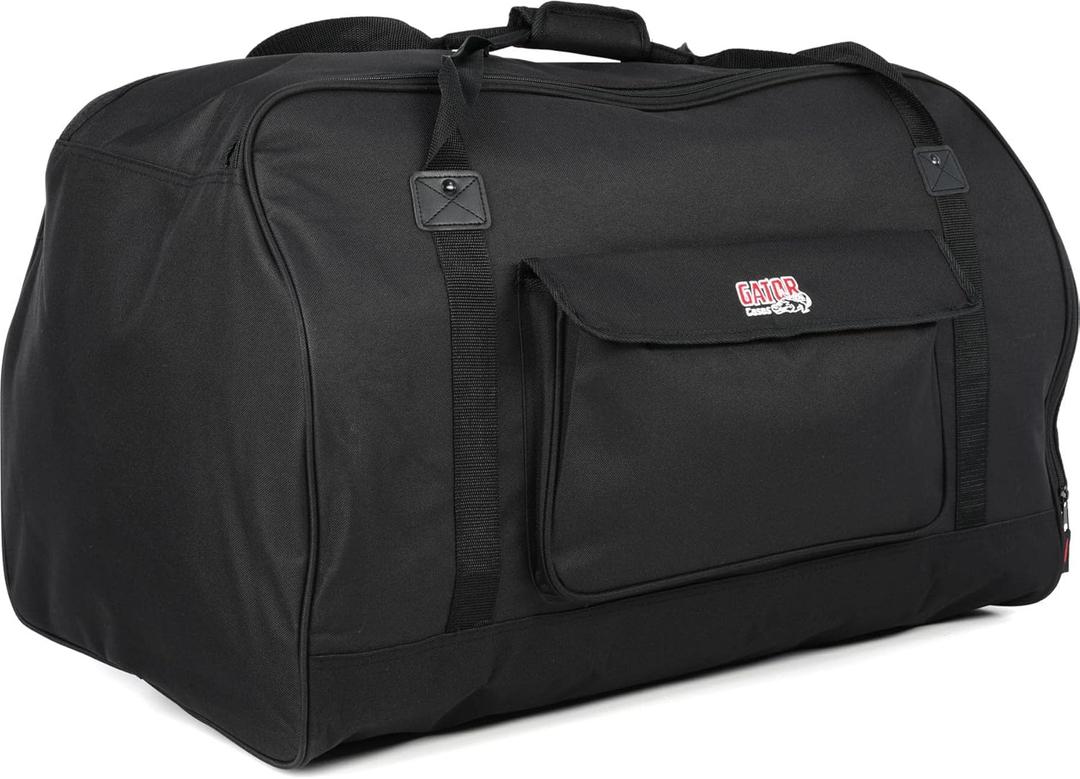 Gator Cases Heavy-Duty Speaker Tote Bag for Compact 15" Speaker Cabinets, Fits QSC K15, Yamaha DXR15 and More (GPA-TOTE15)