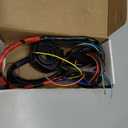 1 Pair Control Switches Handlebar Horn Turn Signals Light On/Off Switch with Wire Harness Replacement for Harley 1996-2012