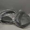 Casting Seat Fishing Bass Boat Seat, Marine Grade Vinyl Exterior Universal Pro Casting Deck Seat for Fishing Jon Bass Tracker Pro Butt Chair, Dark Grey-2Pack,15W x 11D x 6H