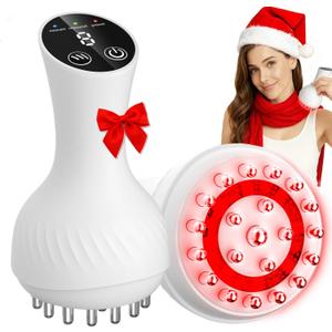 HarrFlow Lymphatic Drainage Massager & Anti Cellulite Massage Tool, Lymphatic Massager,Helps Reduce Stretch Marks & Cellulite，for Belly, Arms & Legs,Body Sculpting Machine with Heat & Vibration