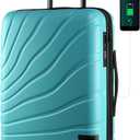VANKEAN 20" Expandable Hardshell Spinner Carry-On with TSA Lock Approved
