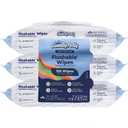 Squatty Potty Flushable Wipes - 3 Pack (150 Total Wipes) - 99% Water & Plant-Based - Green Tea, Cucumber & Aloe Spa Scent - pH Balanced - Septic Safe Adult Wet Wipes