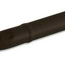 Meranti Aluminum Handrail for Stairs - ADA Compliant Wall Returns - Handrails for Indoor Stairs - Metal Handrail, Powder Coated for Outdoor Environment, DIY Handrail Kit (WHR, Bronze Textured, 5' L)