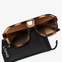 livho Trendy Polarized Square Aviator Sunglasses Women Men Square Eyewear Frame, Retro Sun Glasses for Women Men 2025 Shades