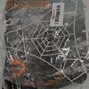 Halloween Spider Web Giant Spider Decorations Fake Spiders with Triangular Huge Spiders Web for Indoor Outdoor Halloween Decorations Yard Home Costumes Parties Haunted House Décor