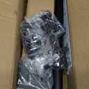 monTEK Stable Dual Monitor Stand for 17"32 Computer Screens, Heavy-Duty Desk Mount with 22 lbs per Arm, Fully Adjustable Brackets and Arms, Clamp/Grommet Base, VESA 100100mm Max