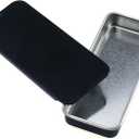 2pcs Empty Eyeshadow Palette Square Cover Refillable Eyeshadow Box for Makeup Minis