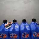 VP Racing 5-Gal Plastic Motorsport Container (4-Pack) & Hose Kit (4-Pack)