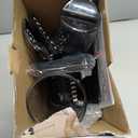 Stainless Steel Slicer Shredder Attachments for KitchenAid Stand Mixers, Vegetable Shredder, Cheese Grater, Salad Maker, Food Slicers Chopper Grinding Powder Accessories with Detachable 5 Blades