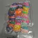 100 Pieces Mini Tassels for Craft Jewelry Making - Colorful DIY Keychain Summer Tassels with Jump Ring for Earring Bag Charm Pendant Bookmark