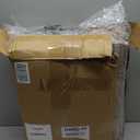 Porch Swing Cushions, Outdoor Swing Replacement Cushions 3 Seater with Backrest, Waterproof Bench Cushion with Ties,for Patio,Porch, Garden,Backyard (Khaki 60 * 40 in)