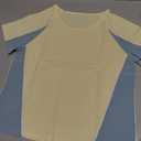 ZDC Kids Girls Athletic T Shirts Color Block Crewneck Gym Yoga Tees Casual Cute Basic Tees, Size 120