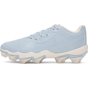 Under Armour Girls' Glyde Sola RM JR Softball Cleats, (453) Blue Calm/White/Blue Calm, 1.5, US