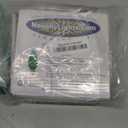 Novelty Lights C9 Diamond Faceted Christmas Light Bulbs, Green LED Outdoor Lights (25 Pack) for String Lights