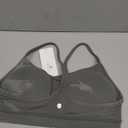 CRZ YOGA Butterluxe Y Back Sports Bras for Women - Padded Racerback Low Impact Spaghetti Thin Strap Workout Yoga Top (Small)