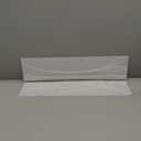 Sieral Aquarium Polycarbonate Canopy Set 19.37 x 9.37 x 0.12 Inch for 10/20 Gallon Without Center Brace Aquariums Cover Fish Tank Lid with a Hook Knife, Clear