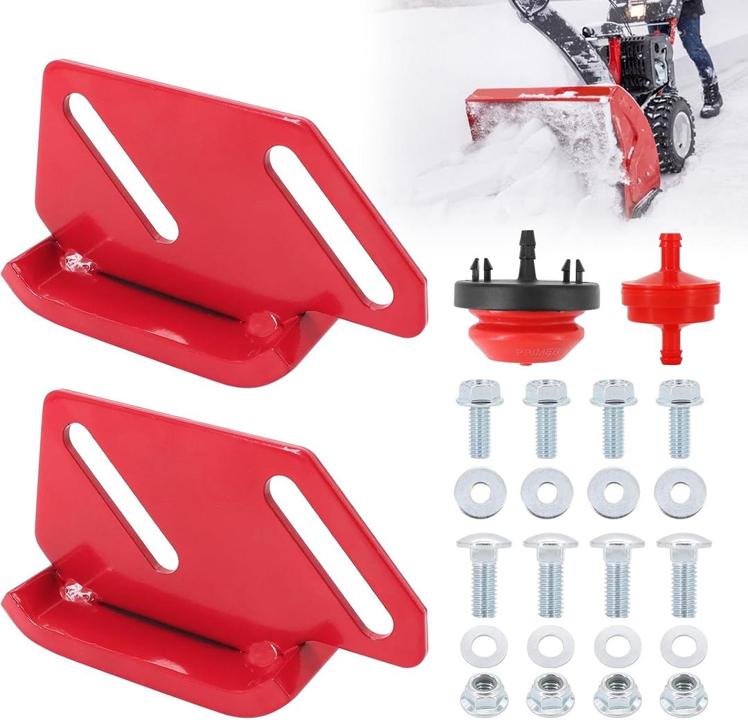 Dokili Snowblower Skid Shoes Replaces Toro 624 824 828 1132 Power Shift Snowblower 74-1100-01 2134249 62-0980 62-0990 74-1100 2PCS