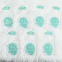 2 x Whaline 7Pcs Blue Baby Closet Size Dividers Clear Acrylic Hanger Clothes Organizers Newborn to 24 Month Infant Wardrobe Separators for Home Nursery Baby Clothes, 3.5 x 7 Inch