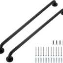 Grab Bars for Shower, 32 Inch Shower Handle, 2 Pack, Black