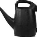 Chapin 48000 Watering Can, Garden, Indoor and Outdoor Plants, Recycled Plastic, Made in USA, Black, 0.5 Gallon (2.3 Liters)