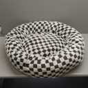 JOEJOY Dog Bed for Medium Dogs, Large Orthopedic Dog Bed with Removable Washable Cover, Cute Modern Plush & Memory Egg Crate Foam Dog Bed, 30 x 20 inch, Grey