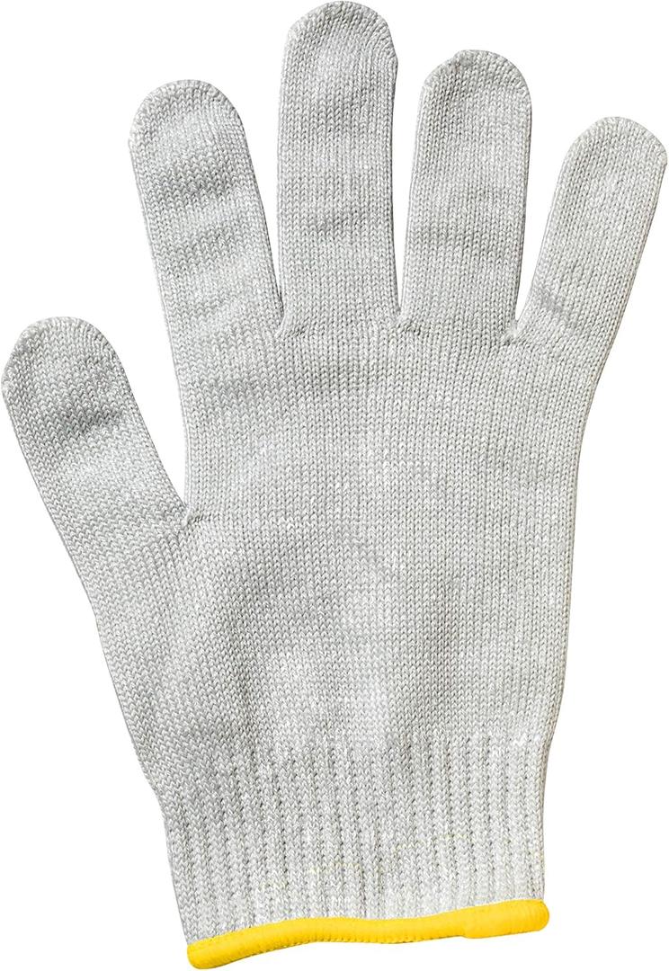 Mercer Culinary Millennia Level A5 Cut Glove, X-Small, White & Grey L