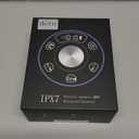 dotn Bluetooth Shower Speaker, Portable Bluetooth 5.3 Speakers Wireless, IP7 Waterproof Mini Speaker with RGB Lights, Suction Cup, Stereo Bass, for Bathroom Party Travel Outdoor, Gift (Black)