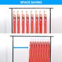 TIMMY Clothes Hangers 50 Pack Heavy Duty Stainless Steel Metal Hangers-16.5 Inch Ultra Thin Space Saving (Sliver)