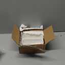 2 Compartments Ceramic Sponge Holder for Kitchen Sink, Cute Floral Countertop Dish Sponges Holder Soap Sink Organizer Farmhouse Caddy Blue Flowers