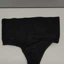Dulchany Thong Shapewear Tummy Control Underwear for Women Seamless Body Shaper Panties, M