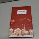 Artscope Christmas Tree Snowman Throw Pillow Covers 18x18 Inch Set of 4, Let It Snow Holly Jolly Winter Hoilday Christmas Decoration Pillow Cases for Home Sofa Couch Decor-Pink