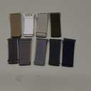 9 Pack Stretchy Bands Compatible with Apple Watch Band 40mm38MM/40MM/41MM/42MM (Series 11 10) Women Men, Water-Resistant Solo Loop Elastic Sport Straps, Gray/Black/Navy Blue/Army Green/Rock Gray/White/Stone/Deep 