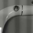 SAMODRA Ultra-Slim Hygienic Bidets Attachment for Existing Toilets - Adjustable Fresh Water Pressure Dual Nozzle (Frontal & Rear Wash) Easy to Install, Silver