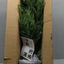 5FT Artificial Topiary Trees for Outdoor Front Porch Dcor, Real Touch Norfolk Pine Tree, UV Rated Fake Potted Plants for Indoor and Outdoor Use