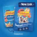 Purina Friskies Dry Cat Food Seafood Sensations With Salmon, Tuna, and Shrimp Flavors - 22 lb. Bag (EXP 12/15/27)