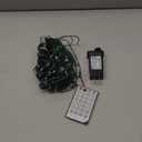 PREXTEX 100 Count Clear Christmas Lights - 20 ft Ultra Bright String Lights with Green Wire for Indoor and Outdoor Use, Christmas Trees, Holidays, Patios and Garden