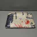 Cozy Halloween Throw Blanket 50x60 Inches - Soft Flannel Oversized Horror Themed Decor for Fall Day of The Dead, Featuring Witch Designs, for Women