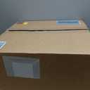 6 Pcs 12.5'' Large Wooden Crates for Crafts Unfinished Wood Crate Box for Display DIY Decorative Storage Basket Container Bulk for Decor, Kitchen Home, Pantry, Bedroom, Milk, Book, Arts