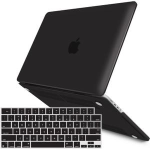IBENZER Compatible with MacBook Pro 16 Inch Case 2026 2025 2024 2023 2022 M4 M3 M2 M1 A3403 A3186 A2991 A2780 A2485 Pro Max for Mac Pro 16,HardshellCase&KeyboardCover,Black, T16X-BK+1