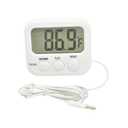 Small Digital Thermometer TA358 Celsius/Fahrenheit Temperature Indoor/Outdoor Meter Gauge with 5ft/1.5M Probe Sensor