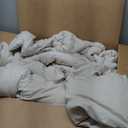 Bedsure Oversized King Comforter Set, Beige Soft Prewashed Bedding for All Seasons, 3 Pieces GentleSoft Bed Set, 1 Lightweight Comforter (120"x98") and 2 Pillowcases (20"x36")