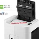 Aurora High Security 150-Sheet Auto Feed Micro-Cut Paper and Credit Card Shredder with 6.3 Gallon Pullout Basket / 60 Minutes/Security Level P-4