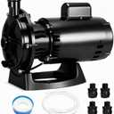 PB4-60 Booster Pump,3/4 HP Replacement for polaris PB4-60 Pool Booster Pump Compatible With polaris 180 280 380 480 3900 Pressure Side Pool Cleaners, Dual Voltage 115V/230V, with Hose & Fittings