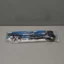 A ALAFEN Lightweight Collapsible Trekking Pole - 7075 Aluminum Adjustable Walking Stick for Hiking & Travel, Foldable Quick-Lock Design, Single Pole for Adults & Seniors (1 PC(1 Pole), Light Blue 95 -110CM)