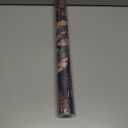 Yasinet Peel and Stick Wallpaper Boho Wallpaper Dark Blue Contact Paper Vintage Waterproof Removable Self-Adhesive Wall Paper for Bathroom/Bedroom/Shelves/Cabinet Vinyl 17.3  196.8  (Dack Blue and Clay Color)