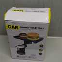 Black Silicone Car Cup Holder Expander Tray - Console Storage Organizer for Sedan & MPV - Universal Car Interior Drink Holder Organizer with Non-Slip Design